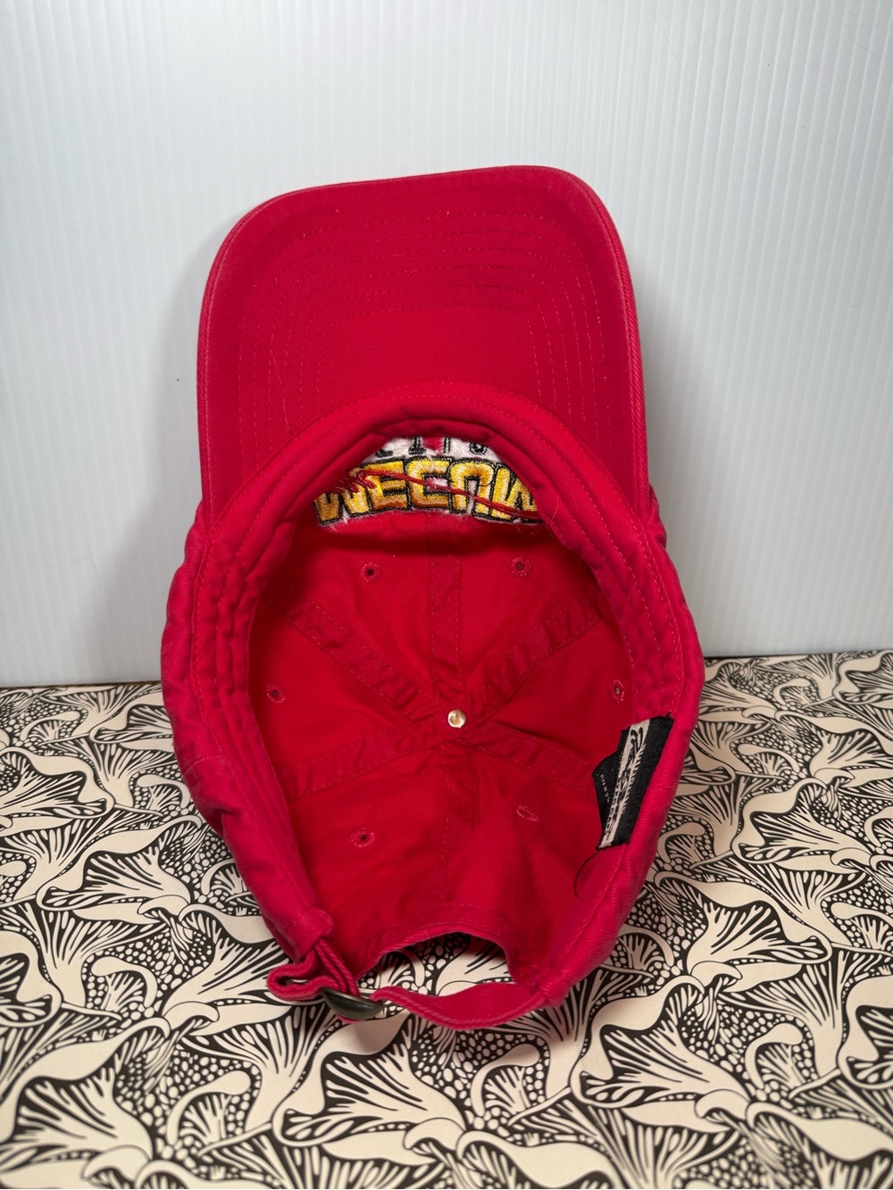Mecum Auctions red Embroidered Baseball Cap - Picture 6 of 7